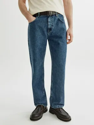 Джинсы SELA прямого кроя, синий, арт. 49925