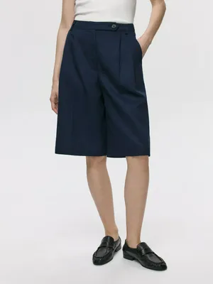 Шорты-бермуды Sela, синий, арт. 50281