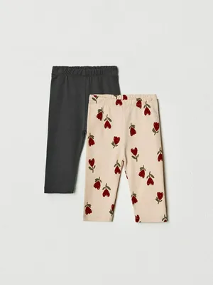 Трикотажные брюки SELA для малышей (2 шт.), разноцветный, арт. 50294