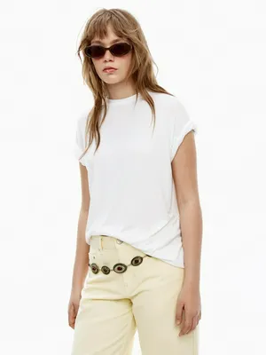 Футболка оверсайз Sela Young, белый, арт. 50434