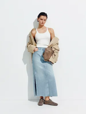 Базовый топ SELA в рубчик, белый, арт. 50439