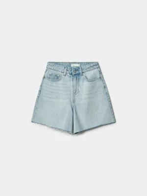 Джинсовые шорты SELA, голубой, арт. 50463