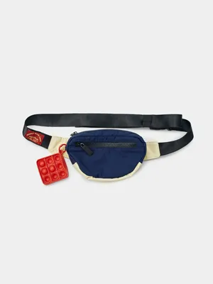 Поясная сумка SELA детская с брелоком, разноцветный, арт. 50484