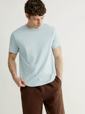 Футболка SELA Адам, голубой, арт. 50487