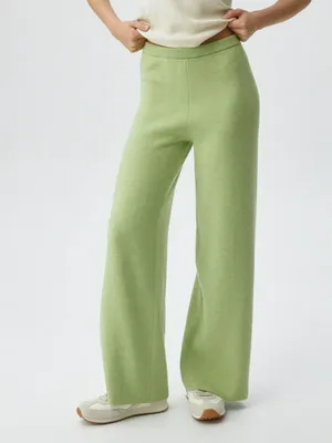 Вязаные брюки из шерсти и шелка, арт. 5054