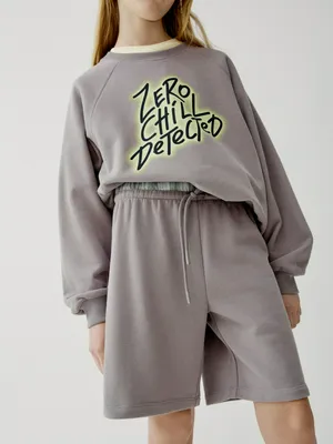 Шорты SELA для девочек, фиолетовый, арт. 50563