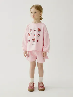 Шорты Sela Hello Kitty My Melody для девочек, розовый, арт. 50574