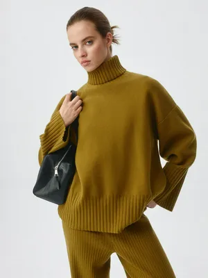 Вязаный джемпер оверсайз, арт. 5058