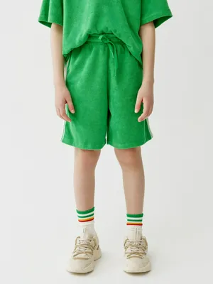 Шорты SELA для мальчиков, зеленый, арт. 50618