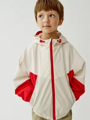 Ветровка Sela для мальчиков с капюшоном, разноцветный, арт. 50681