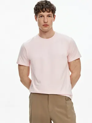 Футболка SELA Адам, розовый, арт. 50692