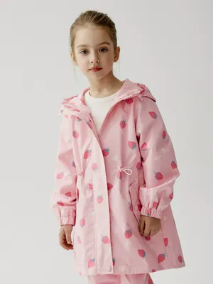 Плащ Sela для девочек, розовый, арт. 50697