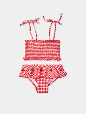 Раздельный купальник SELA для девочек, разноцветный, арт. 50711