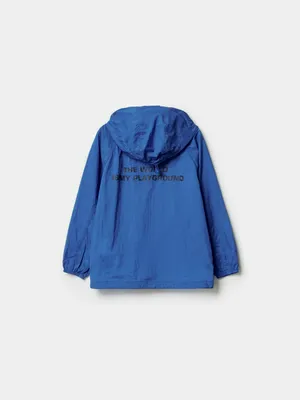 Ветровка Sela из нейлона для мальчиков, синий, арт. 50735