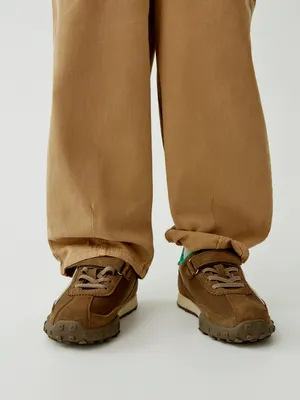 Комбинированные кроссовки SELA для мальчиков, коричневый, арт. 50737