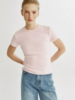 Футболка Sela Кира, розовый, арт. 50744