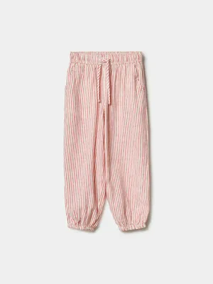 Свободные брюки SELA для девочек, разноцветный, арт. 50768