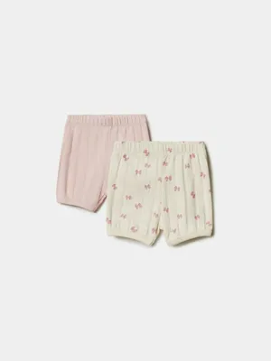 Набор из 2 шорт SELA для малышей, разноцветный, арт. 50784