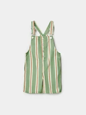 Комбинезон SELA джинсовый в полоску, разноцветный, арт. 50801