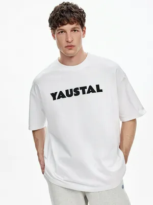 Футболка оверсайз с принтом SELA, белый, арт. 50831