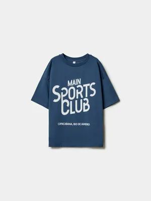 Футболка Sela для девочек, синий, арт. 50841