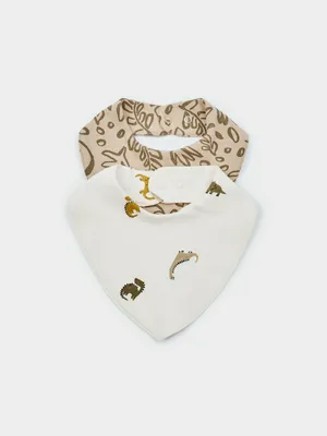 Набор нагрудников SELA для малышей, разноцветный, арт. 50845