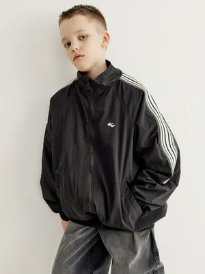 Ветровка SELA нейлоновая, черный, арт. 50896