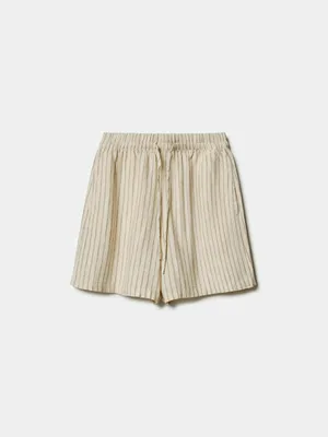 Шорты SELA для девочек, бежевый, арт. 50913