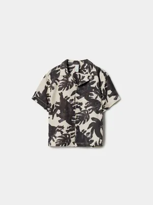 Рубашка Sela для мальчиков с коротким рукавом, разноцветный, арт. 50918