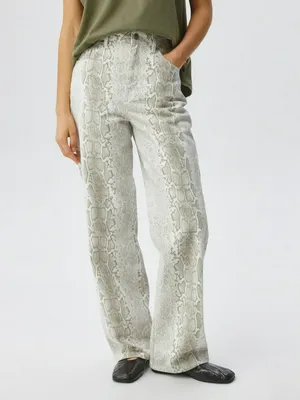 Джинсы WIDE LEG, арт. 5100