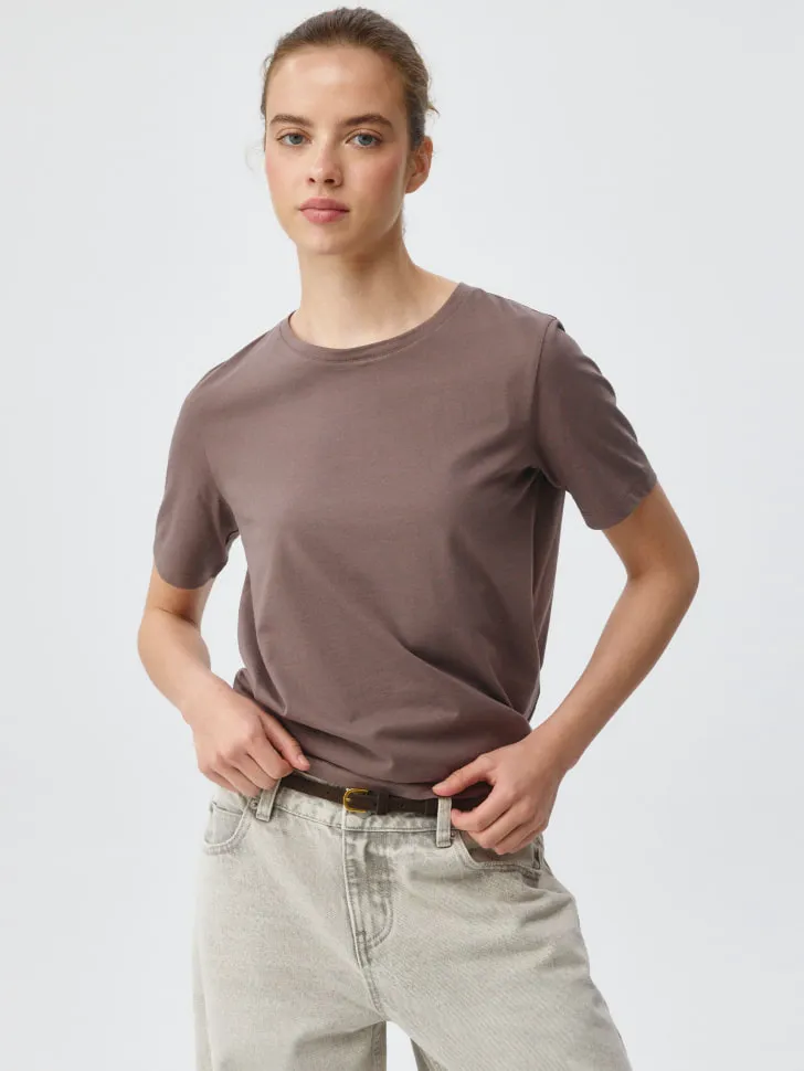 Футболка MARY REGULAR FIT, коричневый, арт. 5104