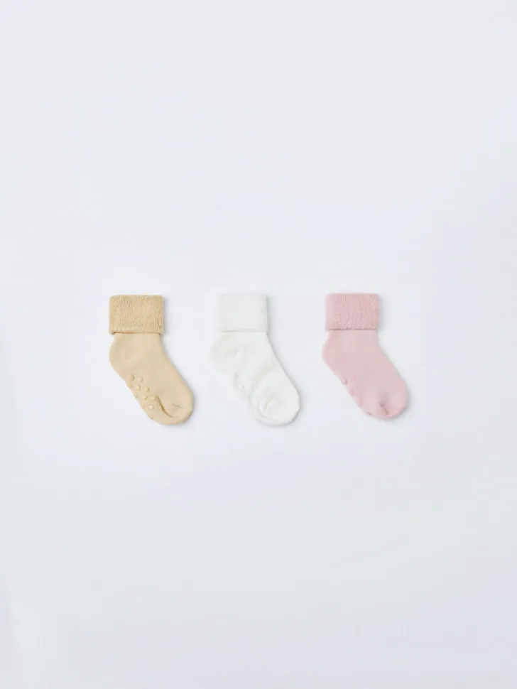 Набор из 3 пар гольфов для малышей, разноцветный, арт. 5131