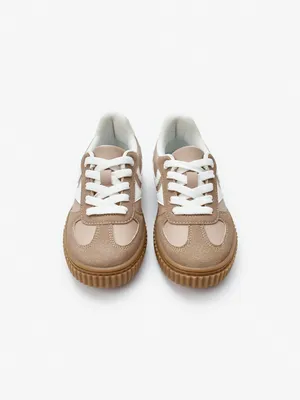 Кеды SELA для девочек, бежевый, арт. 51318