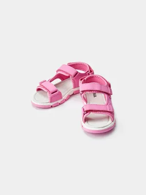 Сандалии SELA для девочек ремешковые, розовый, арт. 51349