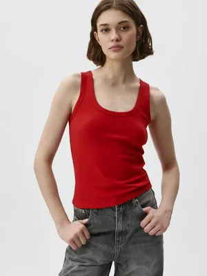 Базовый топ в рубчик, арт. 5136