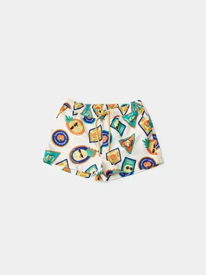 Пляжные шорты SELA с принтом для мальчиков, разноцветный, арт. 51451