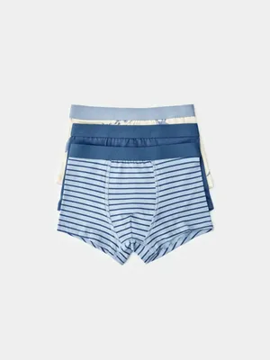 Набор из 3 трусов-боксеров Sela для мальчиков, разноцветный, арт. 51453