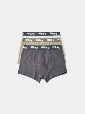 Набор из 3 трусов-боксеров Sela для мальчиков, разноцветный, арт. 51466