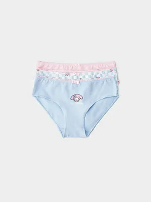 Набор трусов-слипов SELA для девочек, разноцветный, арт. 51489