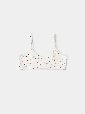 Трикотажный бюстгальтер-топ SELA для девочек, разноцветный, арт. 51506