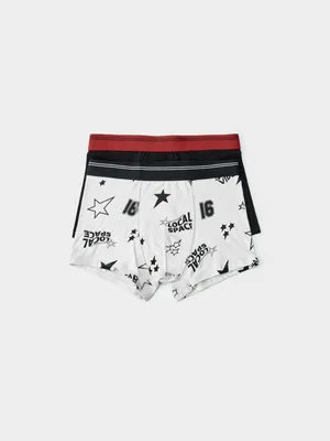 Набор из 2 трусов-боксеров Sela для мальчиков, разноцветный, арт. 51507