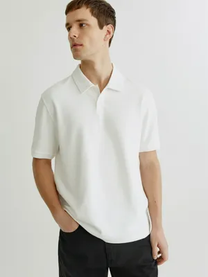 Поло SELA с коротким рукавом, белый, арт. 51523