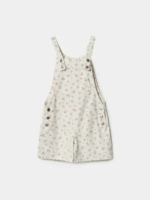 Джинсовый полукомбинезон SELA, белый, арт. 51828