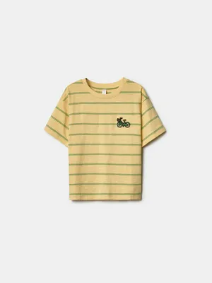 Футболка SELA для мальчиков, желтый, арт. 51832