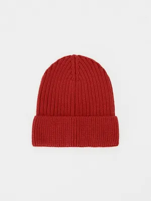 Шапка-бини в рубчик для девочек, не указан, арт. 5188