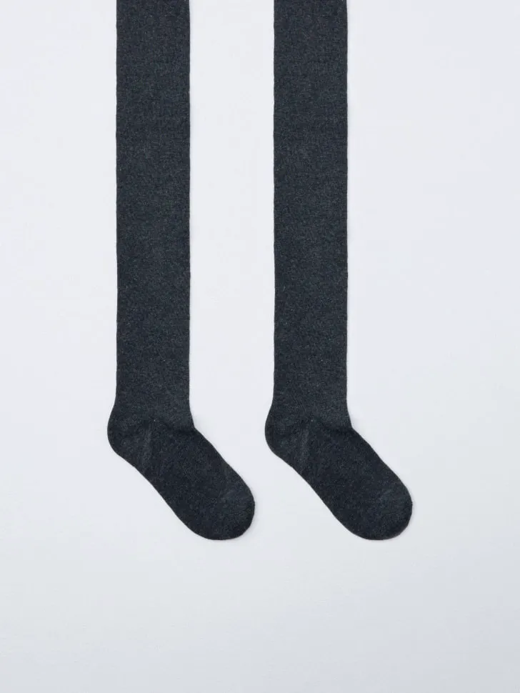 Колготки для девочек, серый, арт. 5194