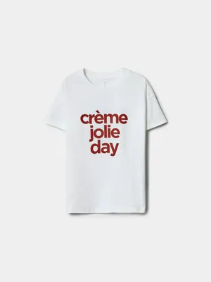 Футболка Sela для девочек, белый, арт. 52047