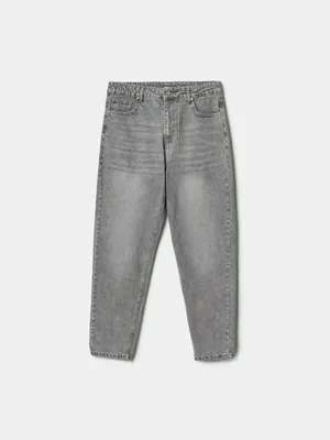 Джинсы Sela расслабленного кроя, серый, арт. 52062