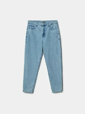 Джинсы Sela расслабленного кроя, голубой, арт. 52063