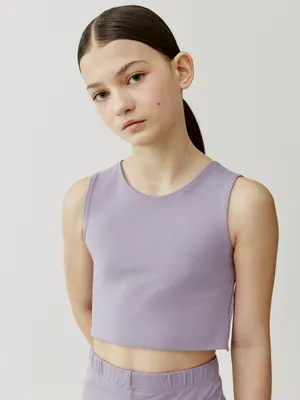 Майка Sela для девочек, фиолетовый, арт. 52072